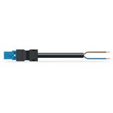 pre-assembled interconnecting cable Eca Socket/plug blue