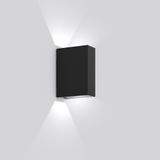 HB 113, 11 W, 280 lm, 830, anthracite, on/off Wall luminaires, L 90 B 