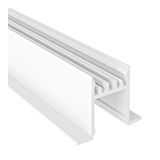 ALU-PROFIL WEISS 3M 'LEDLINE20 RECESSED'