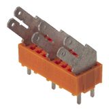 PCB terminal, 10.00 mm, Number of poles: 10, Conductor outlet directio