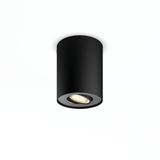 Pillar Hue single spot black 1x5W 230V