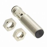 Proximity sensor, inductive, nickel-brass, short body, M12, shielded, E2B 2106G