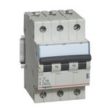 MCB TX³ 6000 - 3P - 400 V~ - 16 A - C curve - prong-type supply busbars