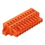 1-conductor female connector CAGE CLAMP® 2.5 mm² orange