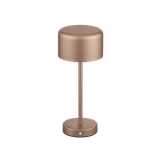 Jeff LED table lamp coffee brown rechargeable