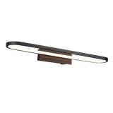 Gianni H2O LED wall lamp 60 cm matt black