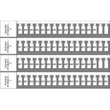 Marking tags for TB and ST - terminals, 421-450 (each 2x)