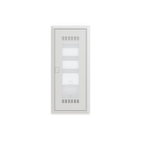 UK663CWC Combi Unit , 872 mm x 384 mm x 97 mm, Flush mounting, 36 SU, IP30, Single