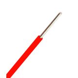 PVC Insulated Wires H07V-U (Ye) 1,5mmý red