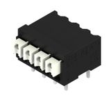 PCB terminal, 3.50 mm, Number of poles: 4, Conductor outlet direction: