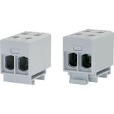 Terminal block 2x50mm², 320A Cu / 290A Al