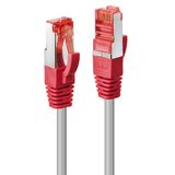 0.5m CrossOver Cat.6 S/FTP Network Cable, Grey RJ45, M/M, 250MHz, Copper, 27AWG