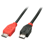 0.5m USB 2.0 Type Micro-B to Micro-B OTG Cable USB Type Micro-B Male to Micro-B Male