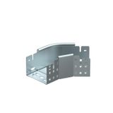 RBM 45 810 FS  Bend 45°, Magic 85, horizontal, with quick coupling, 85x100, Steel, St, strip galvanized, DIN EN 10346