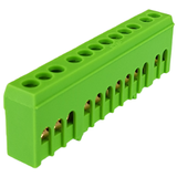 Insulated terminal F812G, 12x16 mm², green