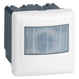 BUS/KNX motion sensor Mosaic - IP 41 - 180° IR - range 8 m - white