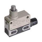 Limit switch, slim sealed, connector type, micro-load, plunger D4EN0030E