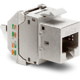 Shielded RJ45 connector STP Cat. 5E, PoE++ ready, for bandwidths up to