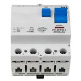 Residual current circuit breaker 25A, 4-p, 300mA, type A,6kA