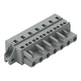 1-conductor female connector CAGE CLAMP® 2.5 mm² gray