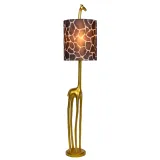 Lucide EXTRAVAGANZA MISS TALL - Floor lamp - Ø 31,5 cm - 1xE27 - Matt Gold / Brass