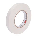 3M™ Glass Cloth Electrical Tape 27U, White, 12 mm x 20 m, 0.18 mm