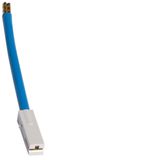 Connecting cable, 120mm, blue, 10mm²