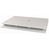 Top plate, ventilated, W=1200mm, IP42, grey