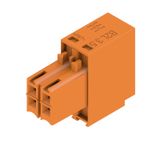 PCB plug-in connector (wire connection), 3.50 mm, Number of poles: 4, 