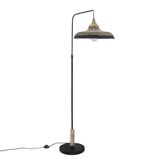 Floor lamp IP20 Korg E27 15 Light wood Black