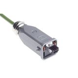 Han3A RJ45 Cat5 plug 4p IDC, AWG 26