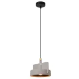 Lucide NINJA - Hanging lamp - 1xE27 - Gray