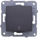 Karre Plus-Arkedia Dark Grey Light Switch