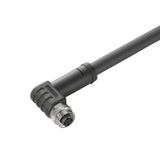 Sensor-actuator Cable (assembled), One end without connector, M12, Num