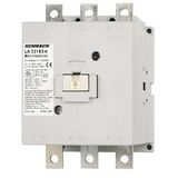 Contactor, 160kW, 315A AC3, 500A AC1, 3-pole, 230VAC/DC