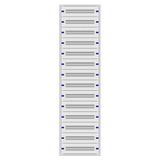 Flush-mounted distribution board 2U-42L,H:2025 W:590 D:250mm