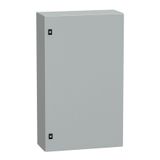 Spacial CRN plain door w/o mount.plate. H1000xW600xD250 IP66 IK10 RAL7035..