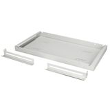 19" Shelf Fix, up to 15kg Load, D=150mm, 1U, RAL7035