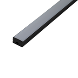 2m Surface Mounted Profile 23.5x14mm IP20 Black