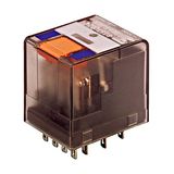 Plug-in Relay 11 pin 3 C/O 24VDC 10A, series PT