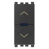 Quid -Rolling shutters 2-way switch grey