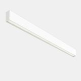 Lineal lighting system Infinite Pro 1136mm Surface Wall washer 30.38W LED neutral-white 4000K CRI 80 ON-OFF Black IP40 4428lm