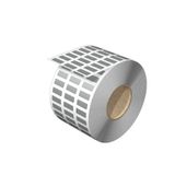 Device marking, Self-adhesive, halogen-free, 15 mm, Polyester, grey