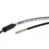Fiber optic sensor head, diffuse, cylindrical axial, diameter 3 mm, co