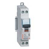 Phase+Neutral circuit breaker DNX³4500 6kA inlet and outlet screw terminal - 1P+N 230V~ 10A curve C - 1 module