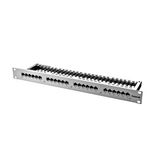 preLink DC-Panel 19" 1U 24x RJ45 Cat.6A, AWG 27-26