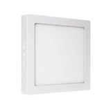 ALGINE  ECO LED SQUARE  230V 12W IP20  WW CEILING PANEL white frame SURFACE