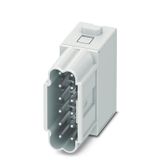 Module insert for industrial connector, Series: ModuPlug, PUSH IN with