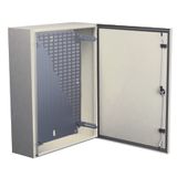 Spacial S3D plain door w/o mount.plate. H1000xW800xD300 IP66 IK10 RAL7035.