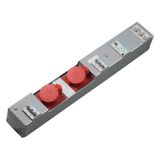 Socket strip, KVS, 2 x CEE 32A, 5-pin